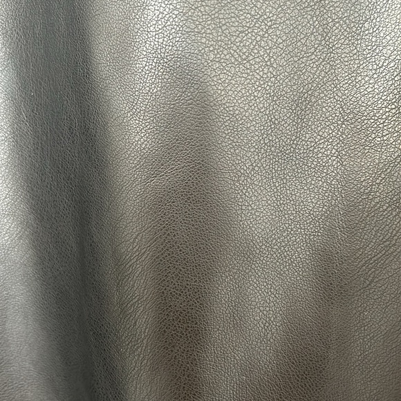 KOTON - Capri cropped wide pants faux leather high rise pants size 10 (UK 8) - Picture 9 of 11